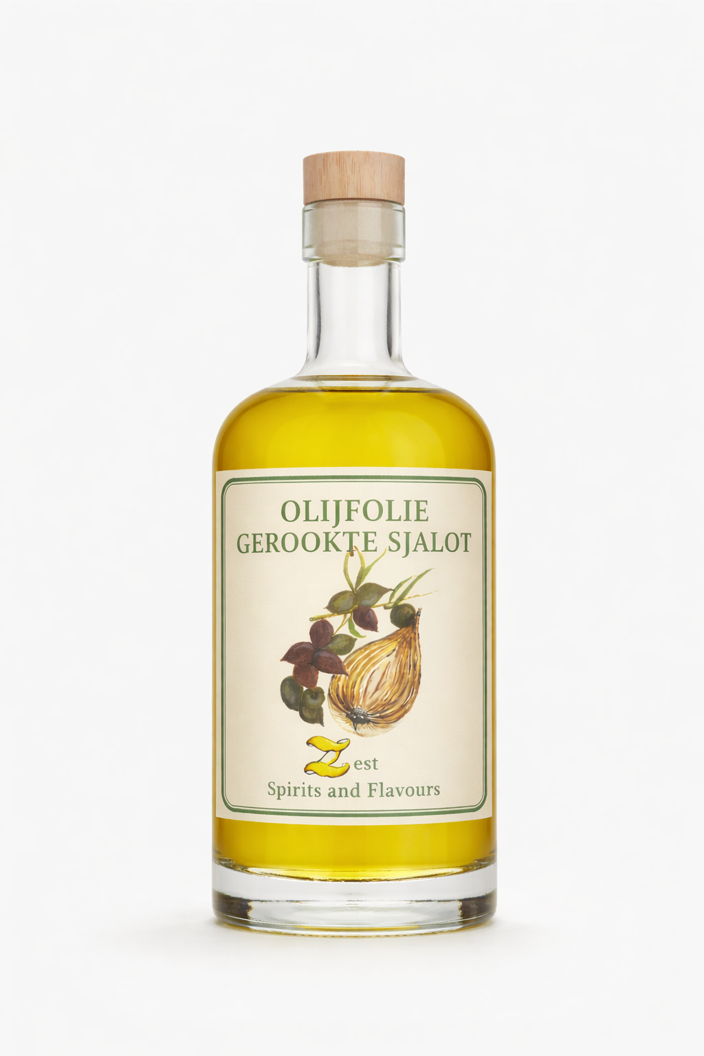 Griekse olijfolie "Gerookte sjalot" 0,25L